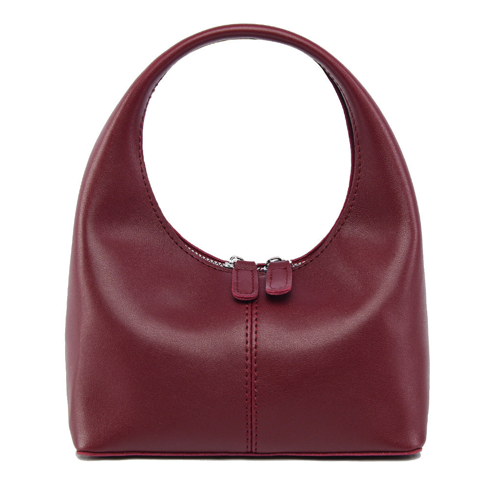 Valdira | Tan Leather Hobo Bag – Minimalist & Chic