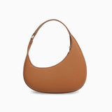 Lina | Minimalist Crescent Vegan Leather Shoulder Bag