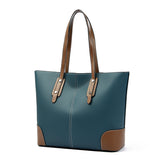 Elma | Classic Two-Tone Tote Bag – Everyday Elegance