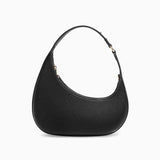 Lina | Minimalist Crescent Vegan Leather Shoulder Bag