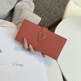 Lily | Black Pebbled Leather Wallet – Timeless Elegance & Functionality