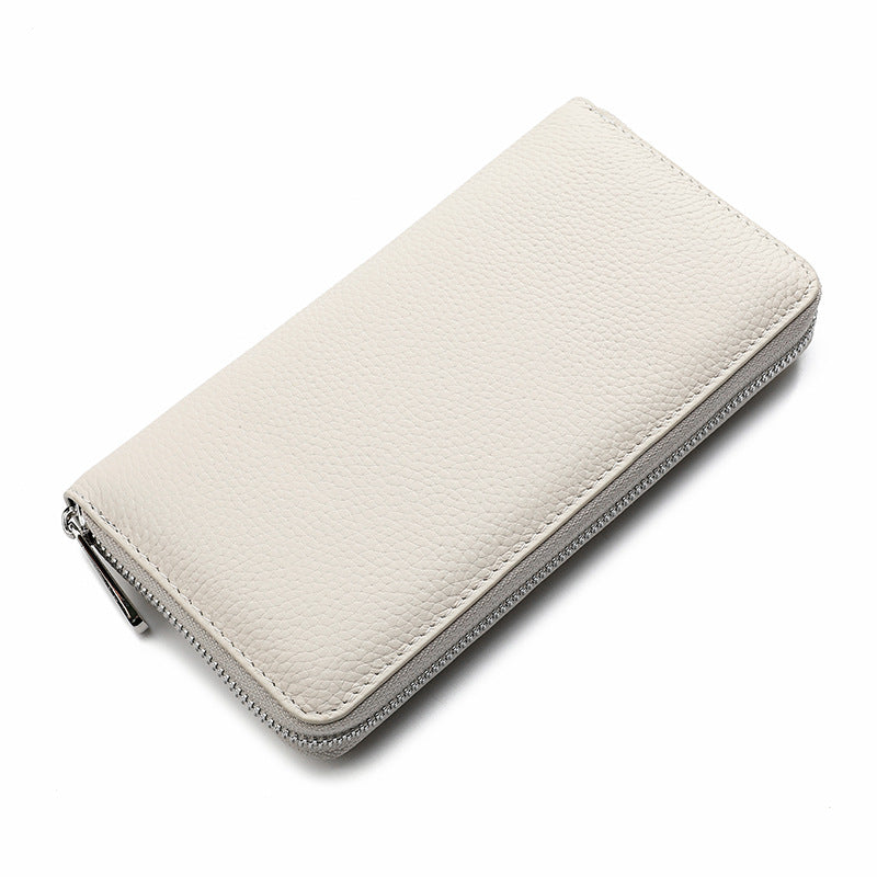 Ondine | Vibrant Leather Zip-Around Wallet – Chic & Functional Luxury