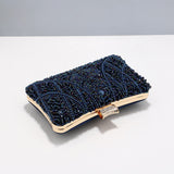 Beaded Clutch – Vintage Crystal Evening Bag