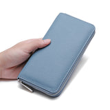 Ondine | Vibrant Leather Zip-Around Wallet – Chic & Functional Luxury