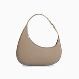 Lina | Minimalist Crescent Vegan Leather Shoulder Bag