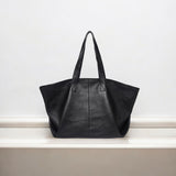 Caro | Oversized Leather Tote – Soft Structure & Everyday Carryall