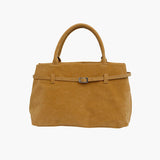 Elena | Brown Suede Handbag – Chic & Sophisticated