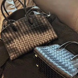 Mara | Woven Leather Handbag