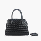 Mara | Woven Leather Handbag