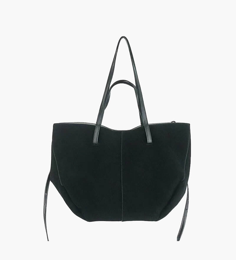 Amelia | Brown Suede Tote Bag – Timeless & Versatile