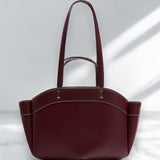 Sophia | Brown Leather Shopper Bag – Elegant & Practical