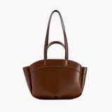 Sophia | Brown Leather Shopper Bag – Elegant & Practical