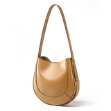 The Abby | Minimalist Leather Saddle Bag