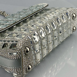 Xylia | Luxury Silver Crystal Evening Bag – Glamorous & Dazzling Design