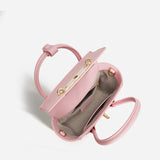 Women’s Wing-Shaped Leather Crossbody Bag – Gold Hardware