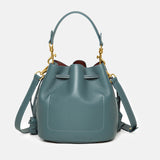 Women’s Leather Bucket Bag – Hand-Stitched Minimalist Design