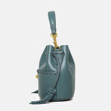 Women’s Leather Bucket Bag – Hand-Stitched Minimalist Design