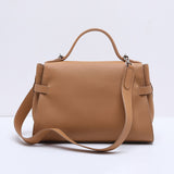 Women’s Leather Shoulder Handbag – Minimalist Structured Design