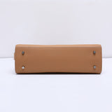 Women’s Leather Shoulder Handbag – Minimalist Structured Design