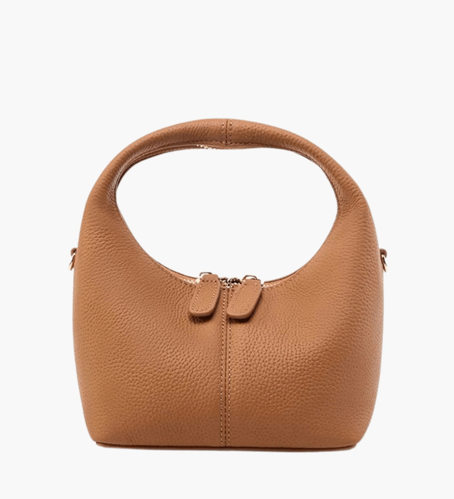 Abby Luxe Pebbled Leather Bucket Bag - Stylish & Durable