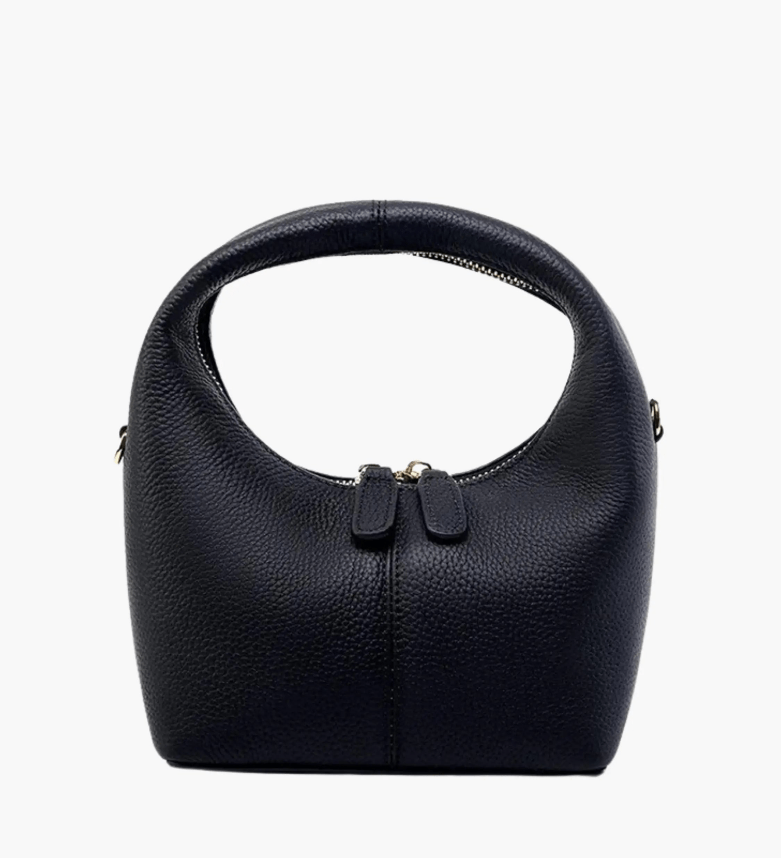 Abby Luxe Pebbled Leather Bucket Bag - Stylish & Durable