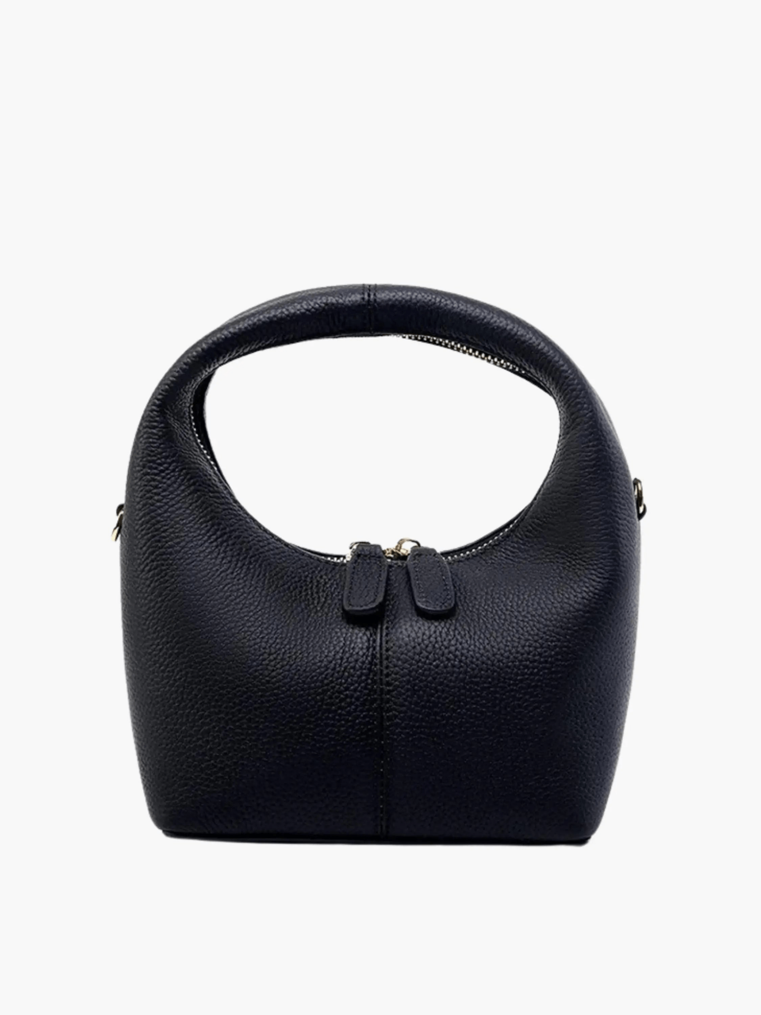 Abby Luxe Pebbled Leather Bucket Bag - Stylish & Durable