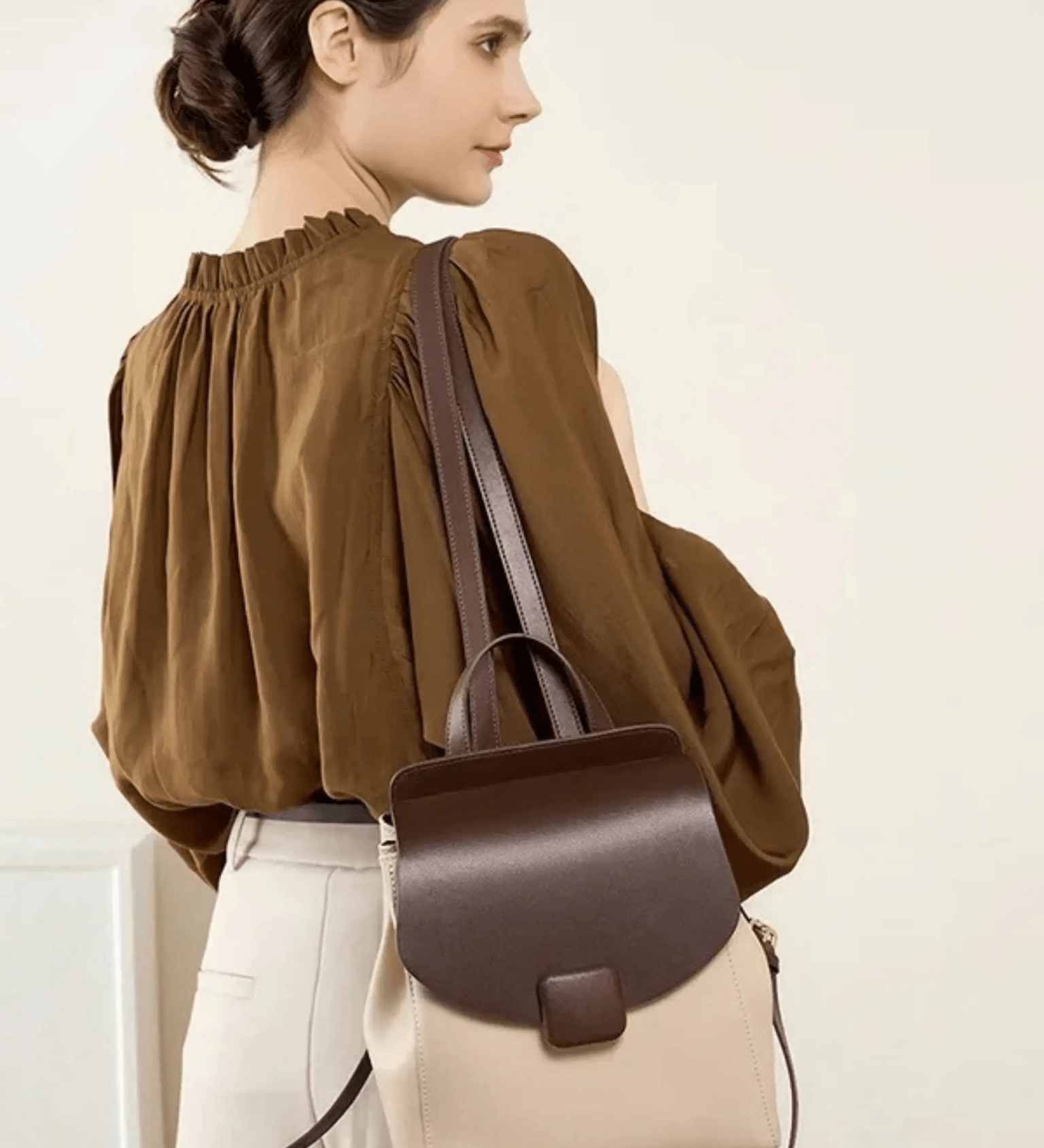 Abigail | Timeless Leather Backpack with Modern Appeal Aurora-Bags