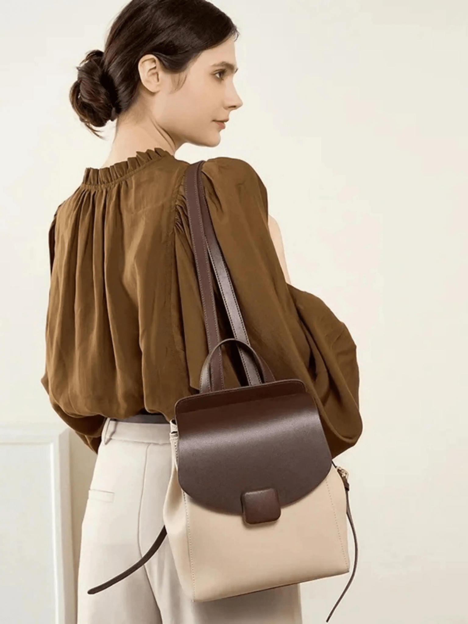 Abigail | Timeless Leather Backpack with Modern Appeal Aurora-Bags