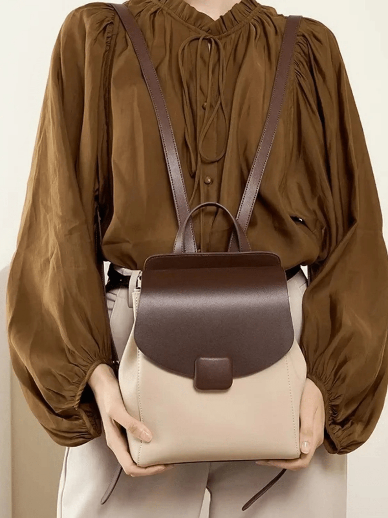 Abigail | Timeless Leather Backpack with Modern Appeal Aurora-Bags