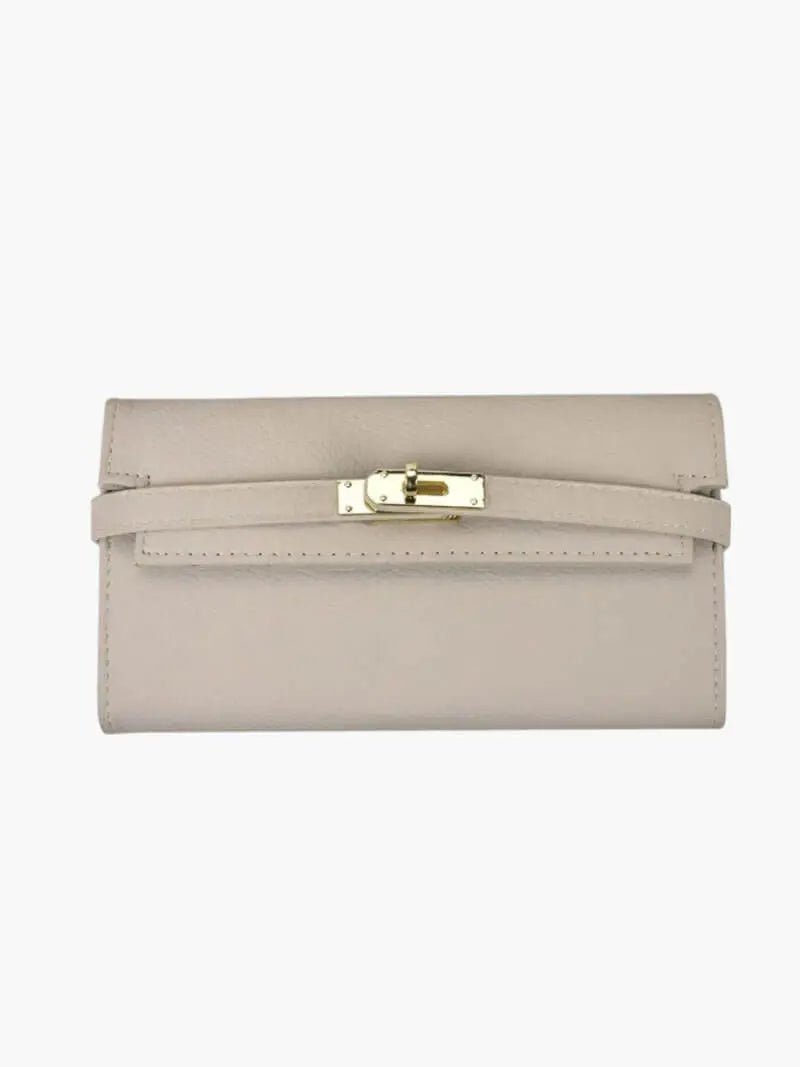 Elegant Wallet with Secure Metal Clasp Aurora-Bags