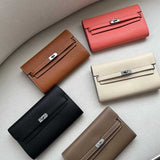 Elegant Wallet with Secure Metal Clasp Aurora-Bags