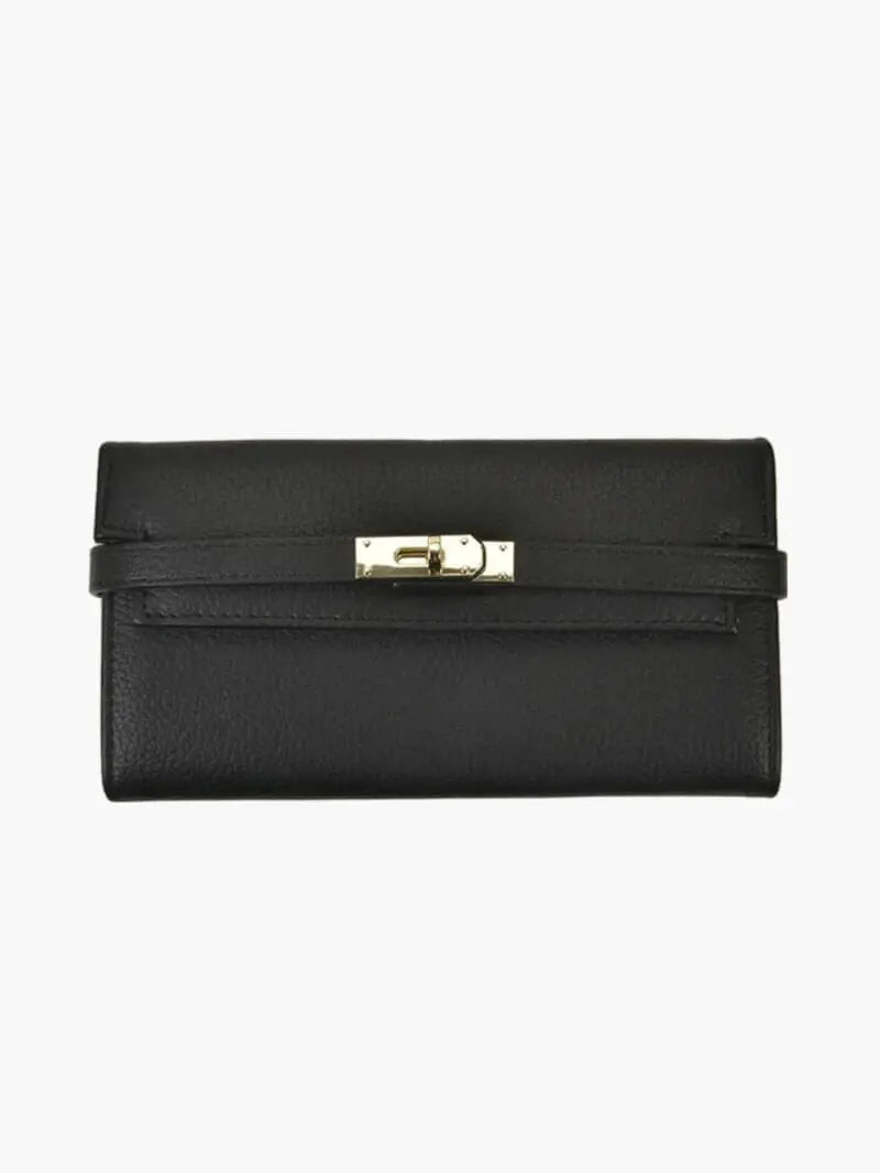 Elegant Wallet with Secure Metal Clasp Aurora-Bags