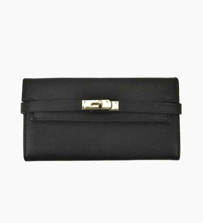 Elegant Wallet with Secure Metal Clasp Aurora-Bags