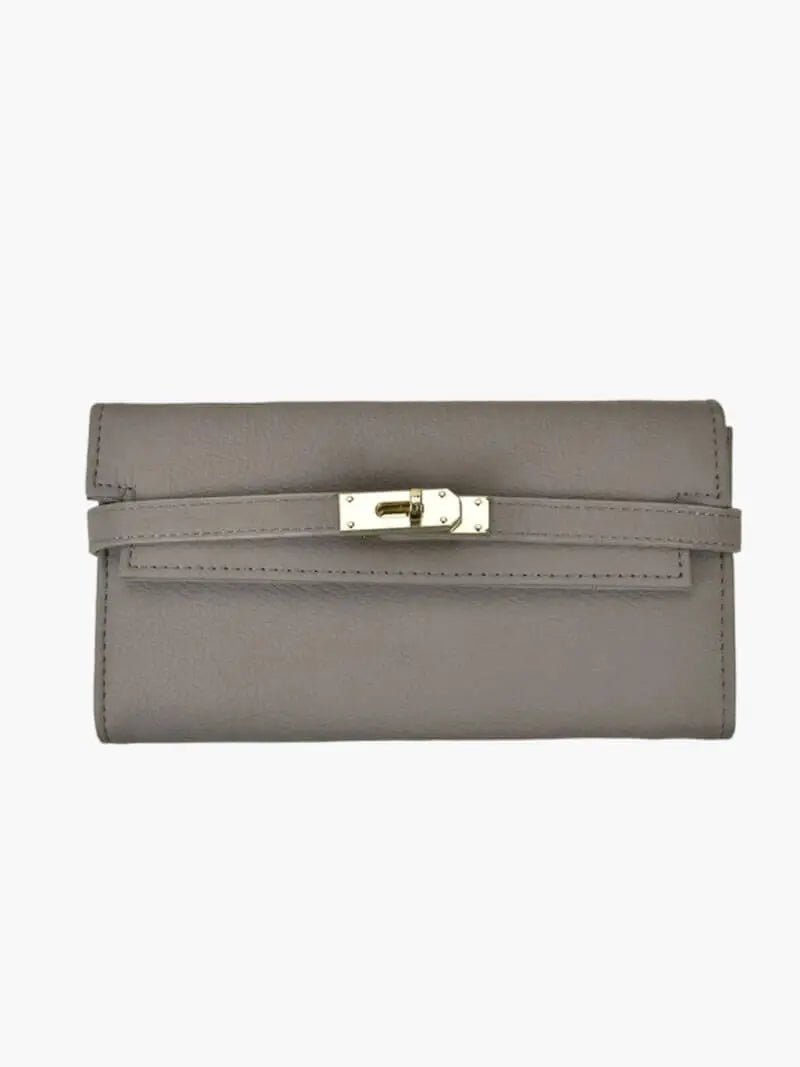 Elegant Wallet with Secure Metal Clasp Aurora-Bags