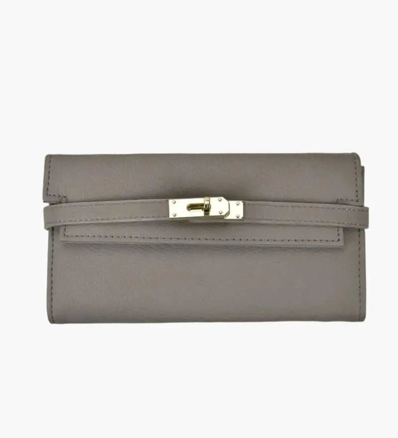 Elegant Wallet with Secure Metal Clasp Aurora-Bags