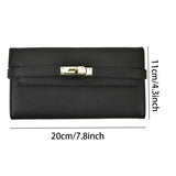 Elegant Wallet with Secure Metal Clasp Aurora-Bags