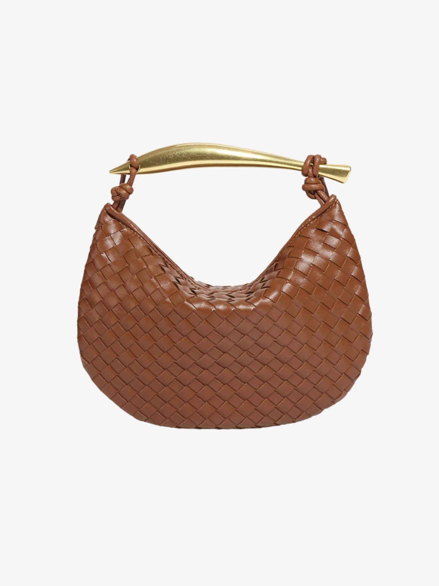 Alexandra Woven Leather Bag  Aurora-Bags