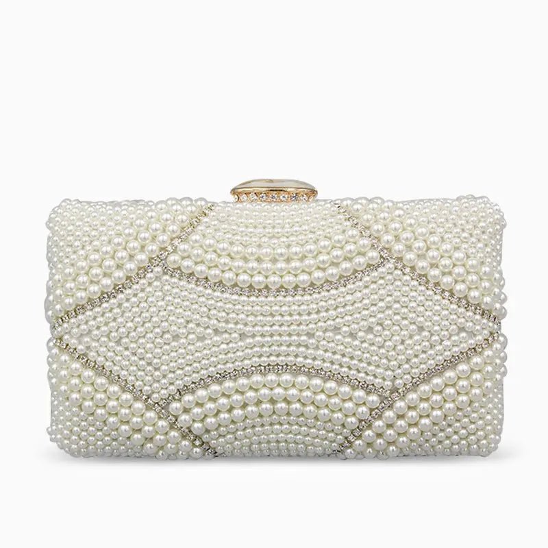 Violeta Pearl Clutch Bag Aurora-Bags