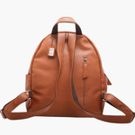 Amelia | Leather Backpack with Stylish Buckle Detail Aurora-Bags