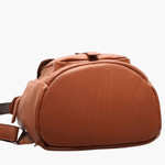 Amelia | Leather Backpack with Stylish Buckle Detail Aurora-Bags