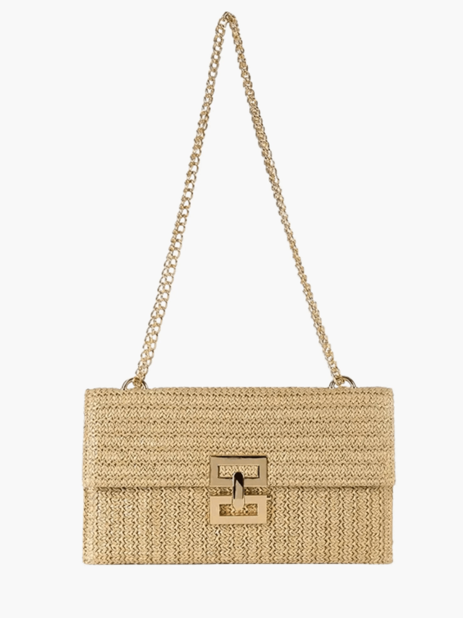 Amelia | Woven Chain Shoulder Bag Feylen.com