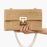 Amelia | Woven Chain Shoulder Bag Feylen.com