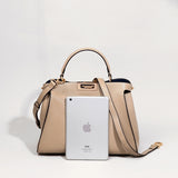 Xylora | White Structured Leather Tote – Elegant & Timeless
