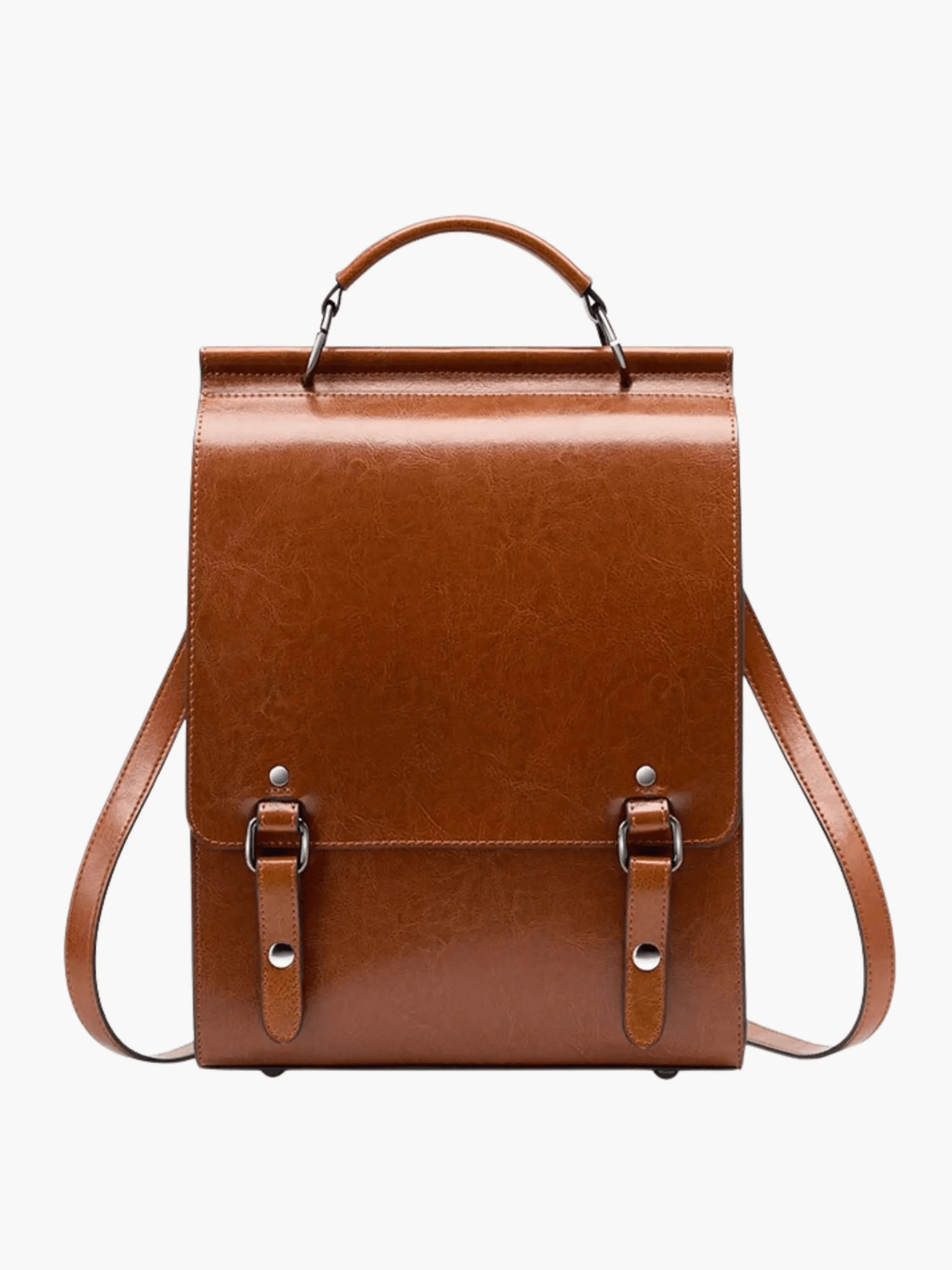 Audrey | Elegant Leather Backpack with Vintage Appeal Aurora-Bags
