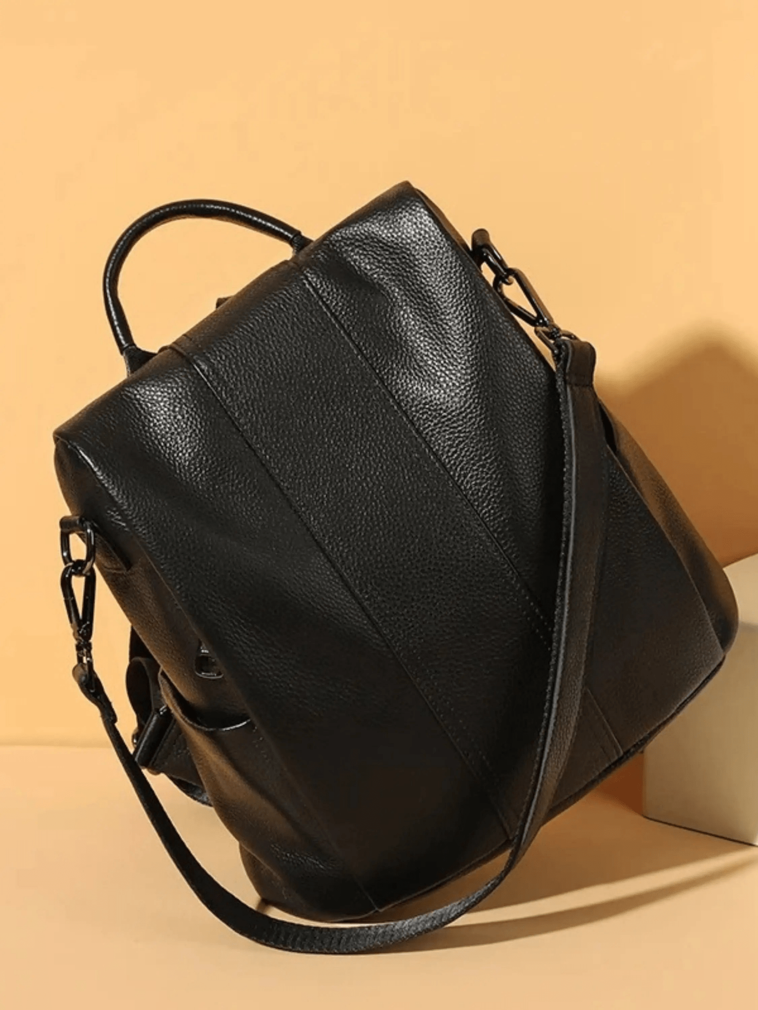 Ava | Modern Convertible Leather Backpack Aurora-Bags