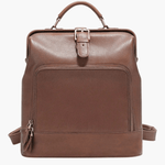 Avery | Classic Leather Backpack Aurora-Bags