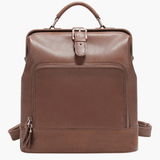 Avery | Classic Leather Backpack Aurora-Bags