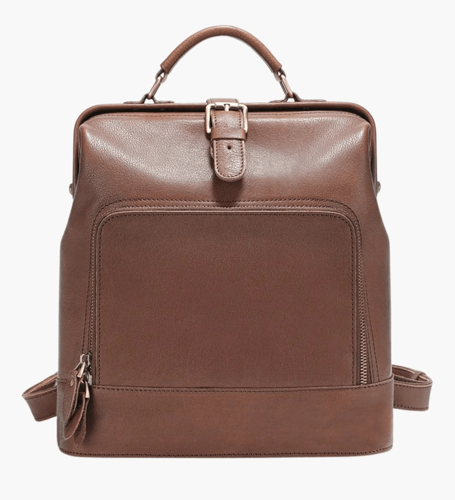 Avery | Classic Leather Backpack Aurora-Bags