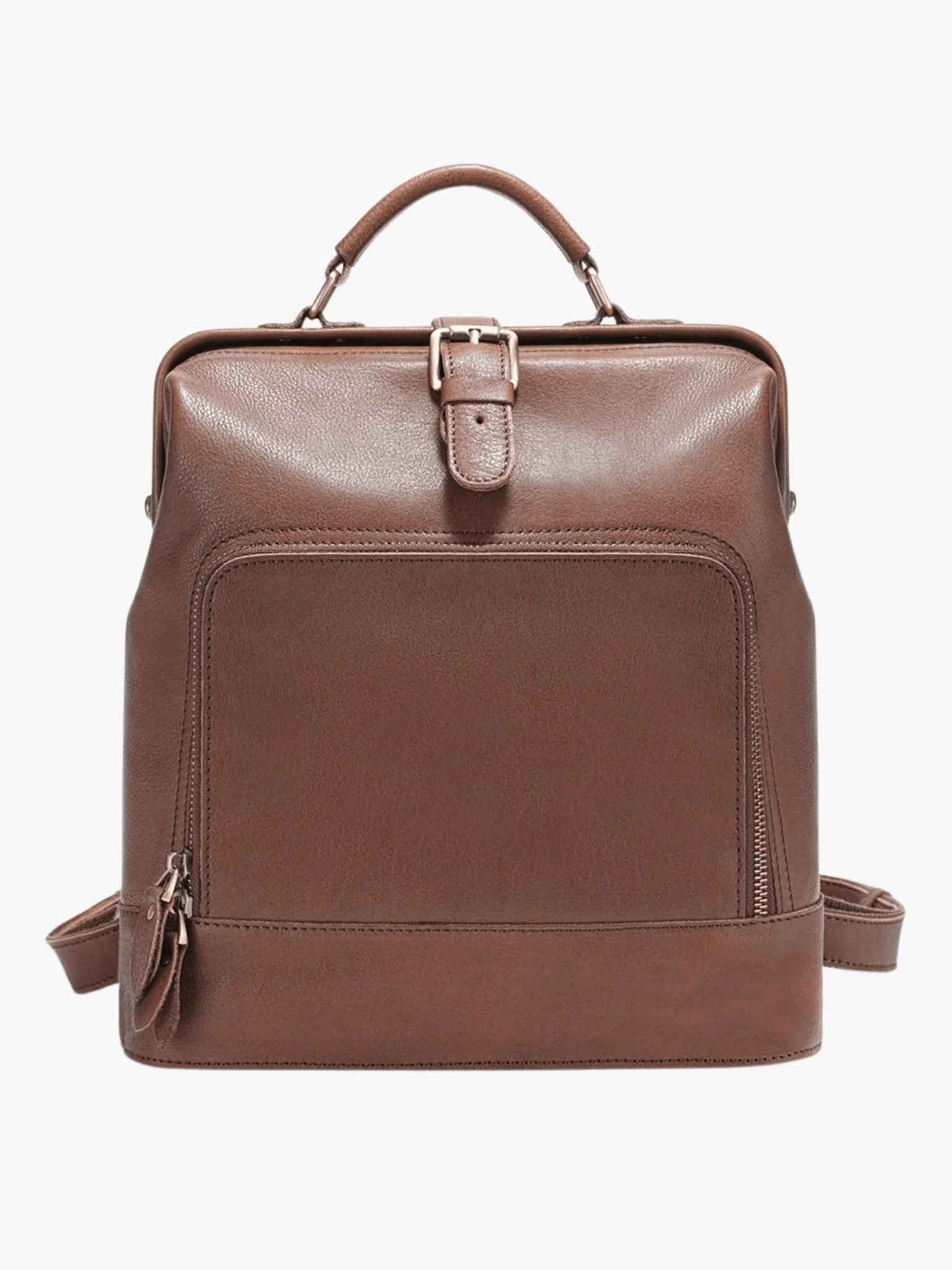 Avery | Classic Leather Backpack Aurora-Bags