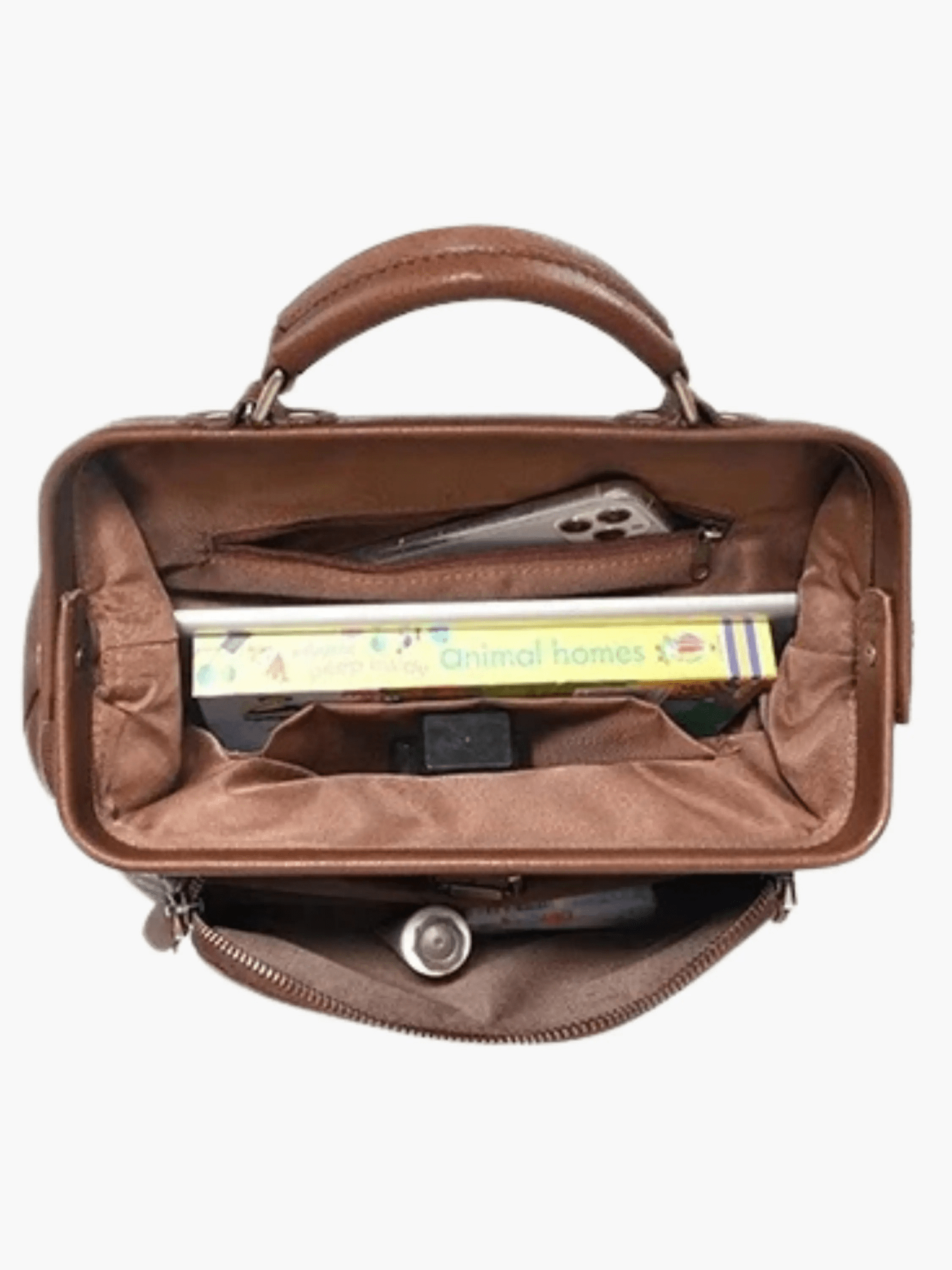 Avery | Classic Leather Backpack Aurora-Bags